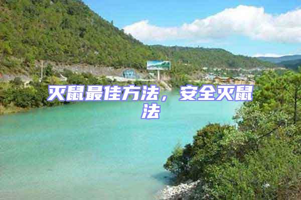 滅鼠最佳方法,安全滅鼠法