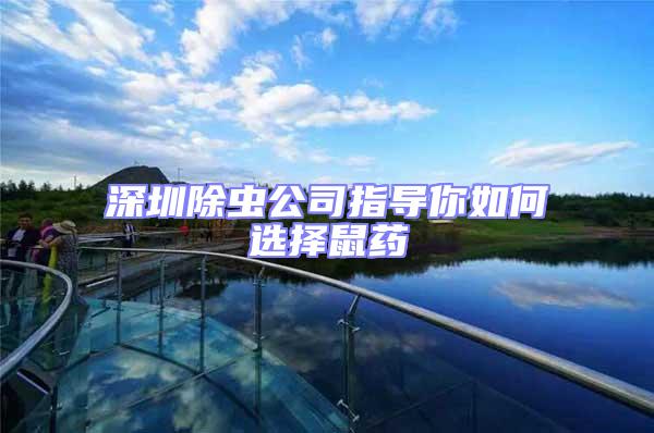 深圳除蟲公司指導(dǎo)你如何選擇鼠藥