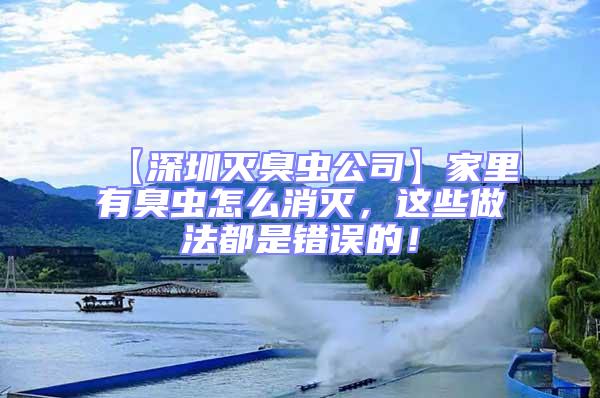 【深圳滅臭蟲公司】家里有臭蟲怎么消滅，這些做法都是錯誤的！