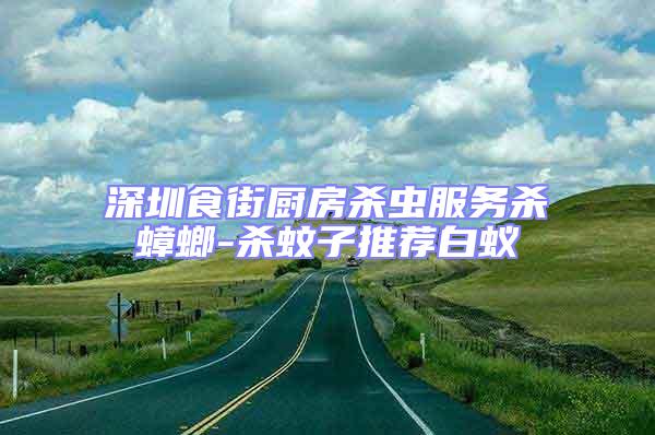 深圳食街廚房殺蟲(chóng)服務(wù)殺蟑螂-殺蚊子推薦白蟻