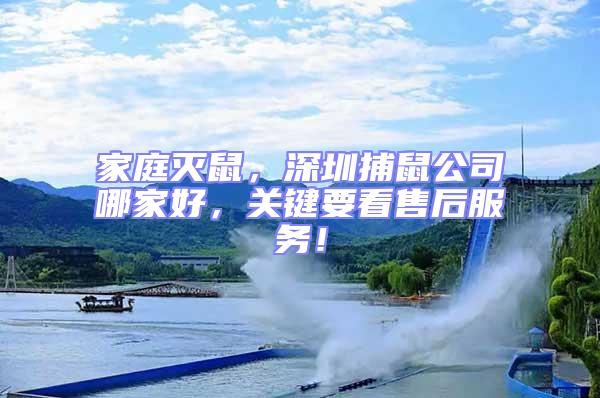家庭滅鼠,深圳捕鼠公司哪家好,關(guān)鍵要看售后服務(wù)!