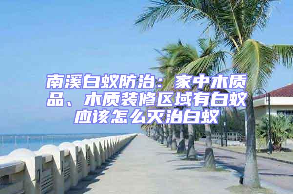 南溪白蟻防治：家中木質(zhì)品、木質(zhì)裝修區(qū)域有白蟻應(yīng)該怎么滅治白蟻