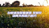 白蟻進攻校園遭襲 滅蟻行動兩天搗毀八蟻穴