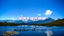 深圳專業滅蟑螂
