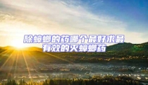 除蟑螂的藥哪個最好求最有效的滅蟑螂藥