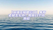 【深圳滅蟑螂公司】家有老鼠怎么辦?教你幾個(gè)小妙招
