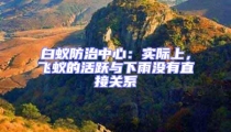 白蟻防治中心:實(shí)際上,飛蟻的活躍與下雨沒有直接關(guān)系