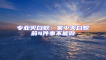 專業滅白蟻:家中滅白蟻前4件事不能做