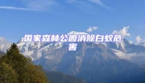 國家森林公園消除白蟻危害