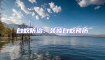 白蟻防治:裝修白蟻預防