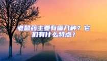 老鼠藥主要有哪幾種?它們有什么特點?