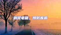 消滅老鼠,預防疾病