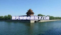 想滅蟑螂必做以下幾點(diǎn)