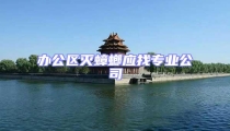 辦公區滅蟑螂應找專業公司