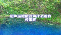 超聲波驅鼠器為什么沒有效果呢