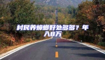 村民養(yǎng)蟑螂好處多多?年入8萬