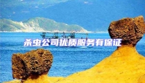 殺蟲公司優質服務有保證