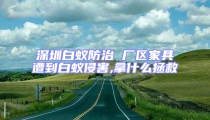 深圳白蟻防治 廠區家具遭到白蟻侵害,拿什么拯救