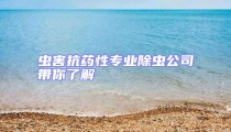 蟲害抗藥性專業(yè)除蟲公司帶你了解