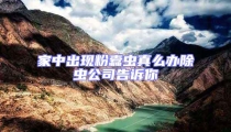 家中出現粉蠹蟲真么辦除蟲公司告訴你