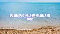 滅蟑螂公司讓您重新認(rèn)識蟑螂