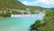 家庭的白蟻防治方法?