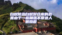白蟻防治白蟻對(duì)倉庫的危害由于一些角落不常進(jìn)人很隱蔽