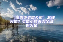 【深圳滅老鼠公司】怎樣滅鼠？老鼠小知識大全助你滅鼠